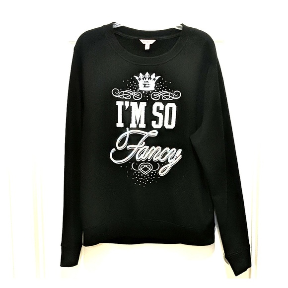 Juicy Couture Tops - JUICY COUTURE BLING BLING CREW NECK SWEATSHIRT